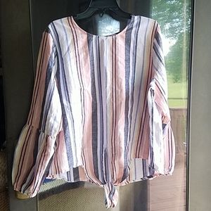 Pastel Stripes top